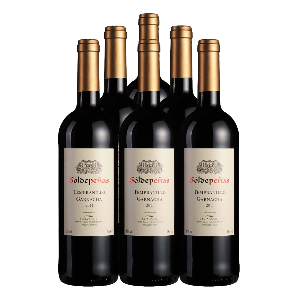 西班牙欧娜干红葡萄酒750ml(6瓶套装)