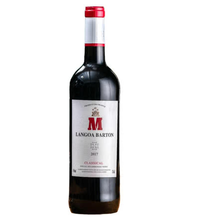 法国进口红酒14度朗格巴顿十字珍藏干红葡萄酒750ml单支装【买2瓶或2瓶以上免邮费】