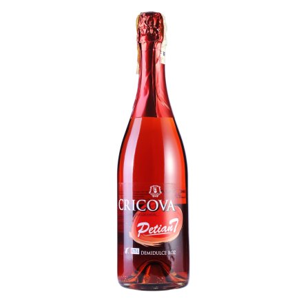 摩尔多瓦·克里克瓦酒庄Petiant半甜粉红起泡葡萄酒(促销品）
