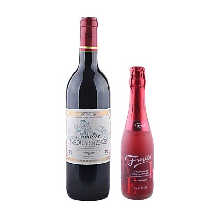 （清仓）法国安格斯男爵圣西岩干红葡萄酒 +智利冰飞艳起泡酒375ml