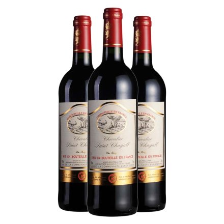 法国木桐夏嘉城堡干红葡萄酒750ml（3瓶装）