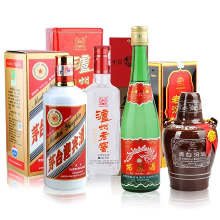 中国四大名酒精选套装