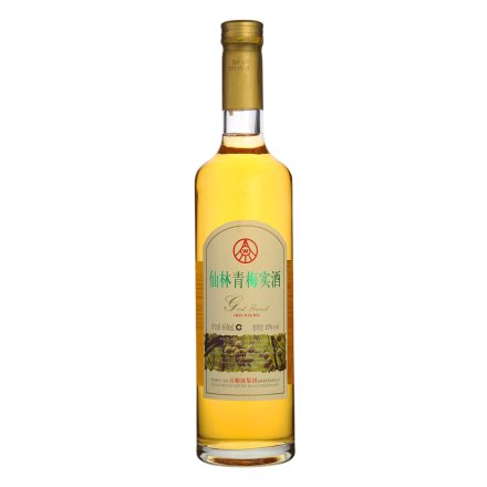 10°仙林青梅实酒（091）650ml(五粮液集团仙林果酒有限责任公司出品)