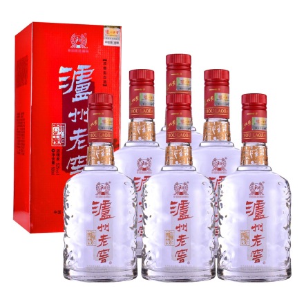 52°泸州老窖六年陈头曲500ml（北京版）（6瓶装）