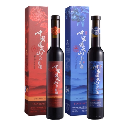 8.5°中国通天国信山葡萄酒（玫瑰）375ml+8.5°中国通天国信山葡萄酒（蓝莓）375ml