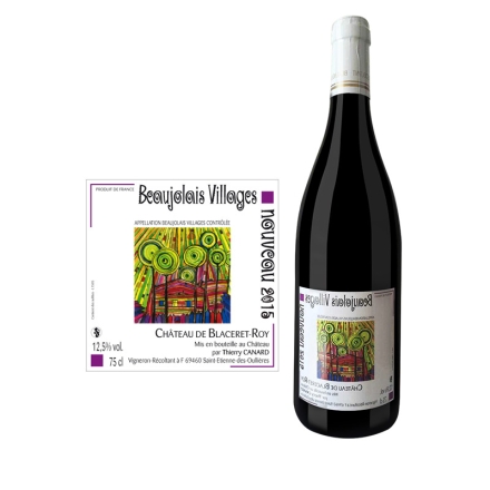 法国博若莱新酒村庄级-- 诺莱雅干红葡萄酒750ml