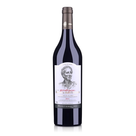 法国（原瓶进口）孟德斯鸠男爵干红葡萄酒750ml
