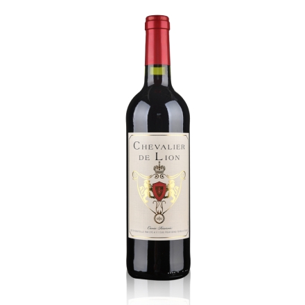 法国原瓶进口狮子骑士1618干红葡萄酒750ml