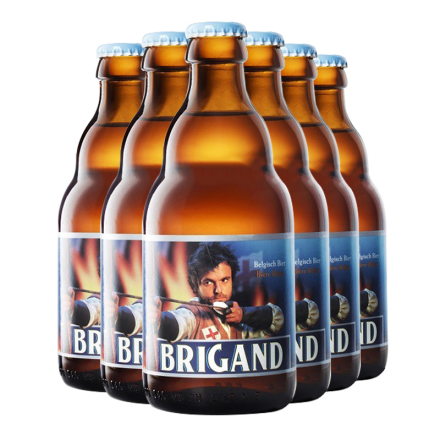 比利时进口匪徒啤酒（Brigand）330ml*6