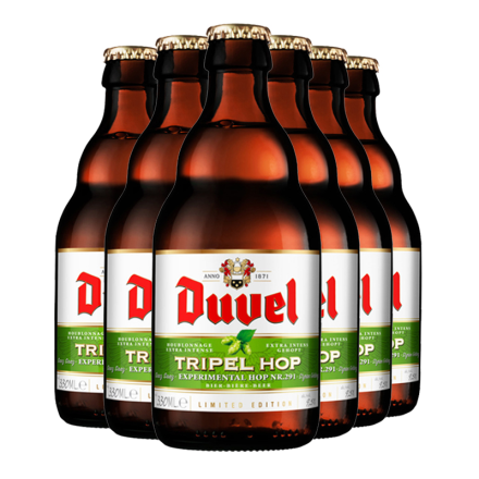 比利时进口督威三花啤酒(Duvel tripel hop)330ml*6