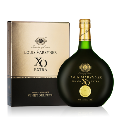 40°法国原装原瓶进口路易马西尼XO特醇白兰地洋酒礼盒装 700mL