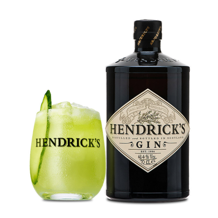 41.4°英国HENDRICK'S GIN亨利爵士金酒/杜松子酒/琴酒700mL