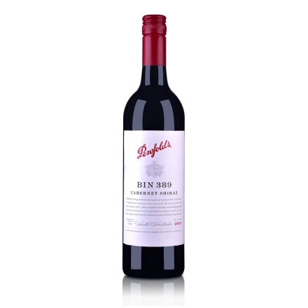 澳大利亚澳洲奔富BIN389赤霞珠设拉子红葡萄酒750ml