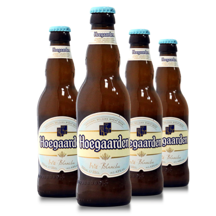 比利时福佳白啤酒330ml（4瓶装）