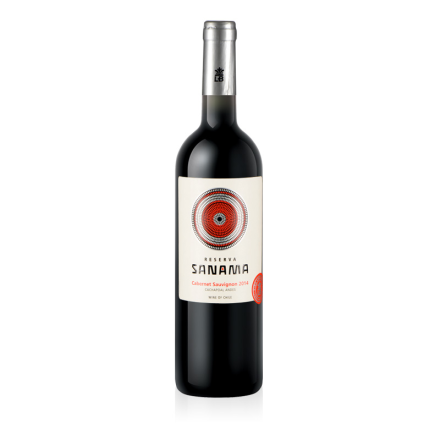智利原装进口红酒萨拉玛赤霞珠干红葡萄酒750ml