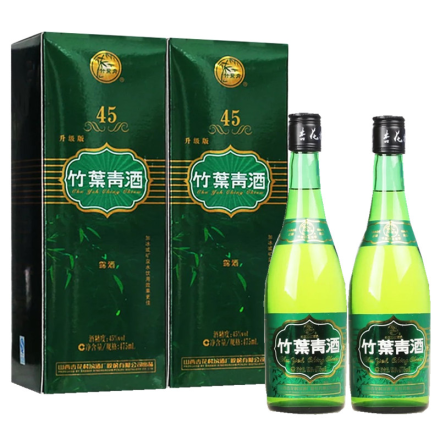 45°杏花村汾酒牧童竹叶青475ml(2012年)（2瓶）