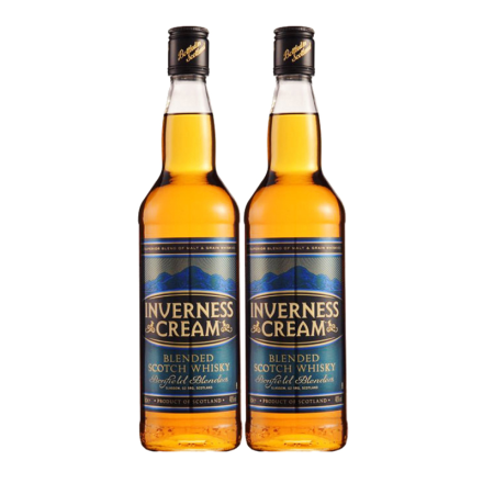 40度英国爱力士苏格兰威士忌两瓶 原装进口洋酒700ml*2