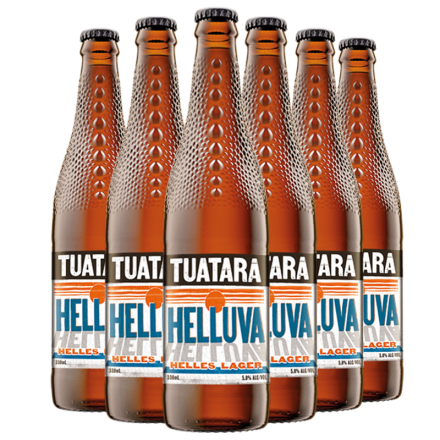 新西兰进口大蜥蜴新光明拉格精酿啤酒TUATARA330ml*6