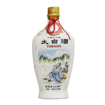 【老酒特卖】55°太白酒瓷瓶500ml（1995年-1999年）收藏老酒