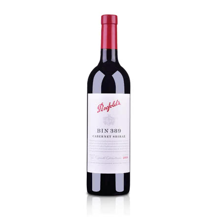 澳洲红酒澳大利亚奔富BIN389赤霞珠西拉干红葡萄酒750ml