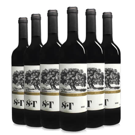 西班牙原瓶进口整箱红酒VP级德莎RED Wine ST2015年葡萄酒丹魄红酒整箱装
