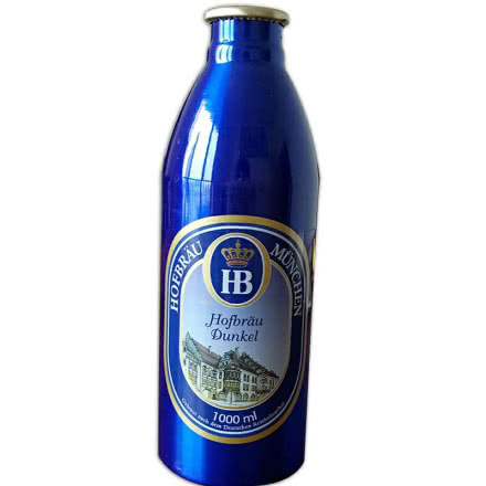 HB德国慕尼黑皇家黑啤酒1000ml（6瓶装）