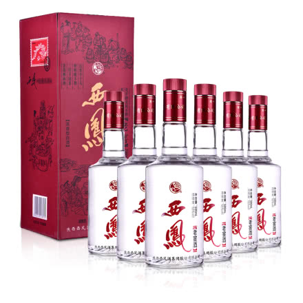 50°西凤老窖酒500ml(2012年-2013年）(6瓶装）