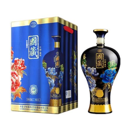 52°泸州御酒国藏30年浓香型白酒大坛1.5L蓝色版