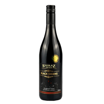 澳大利亚玛格丽特河葡萄酒（原瓶进口）  2015黑天鹅系列西拉干红葡萄酒 750ml