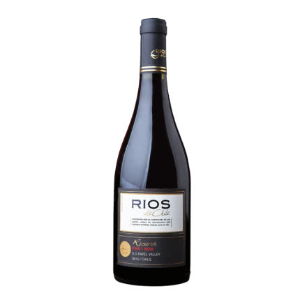 智利进口丽欧斯（RIOS）黑皮诺珍藏干红葡萄酒750ml*1