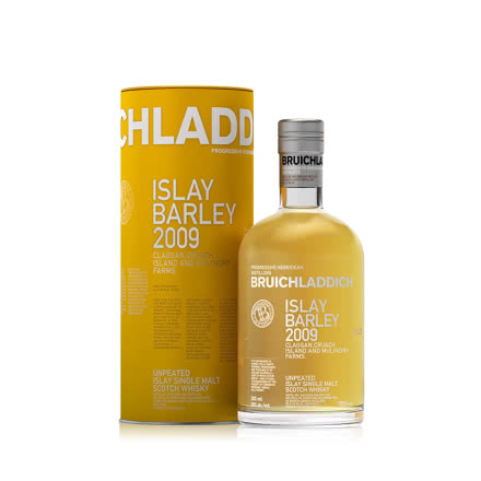 50°英国布赫拉迪（Bruichladdich）洋酒 艾雷岛麦芽2009苏格兰单一麦芽威士忌700ml