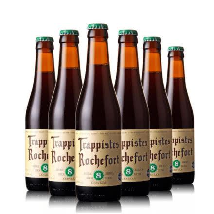 比利时进口罗斯福8号精酿啤酒330ml(6瓶装)