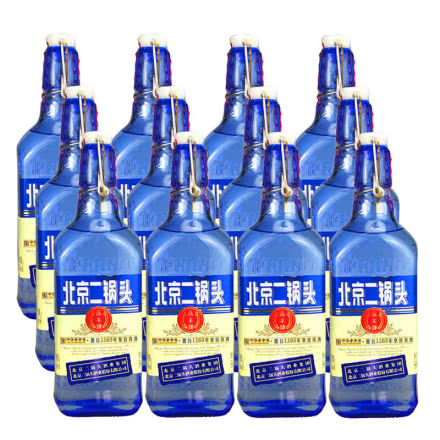 42°永丰牌北京二锅头出口型小方瓶500ml(12瓶装)