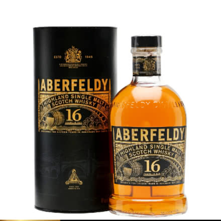 40°英国艾伯迪16年高地单一麦芽威士忌700ml