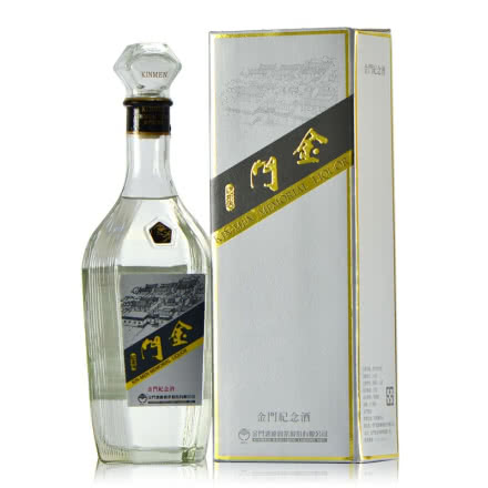 【京东配送】台湾金门纪念酒58度600ML清香型中国白酒 进口名酒