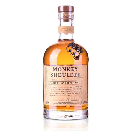 40°英国三只猴子调和纯麦苏格兰威士忌700ml