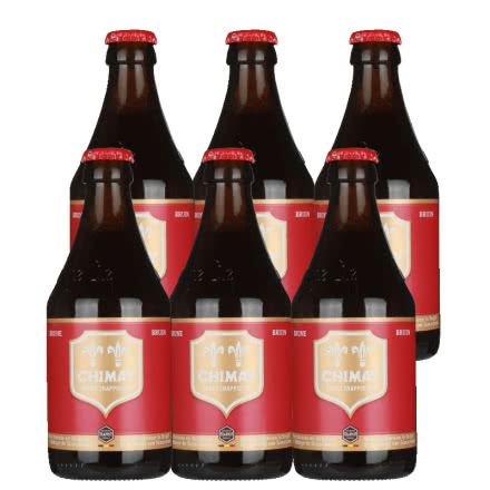 比利时进口啤酒智美红帽修道院精酿啤酒330ml（6瓶装）