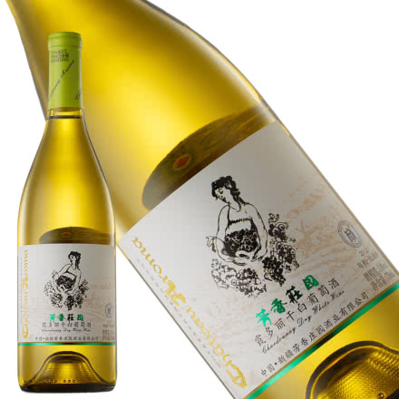 新疆有机红酒 和硕芳香庄园2012年14%vol霞多丽干白葡萄酒750ml