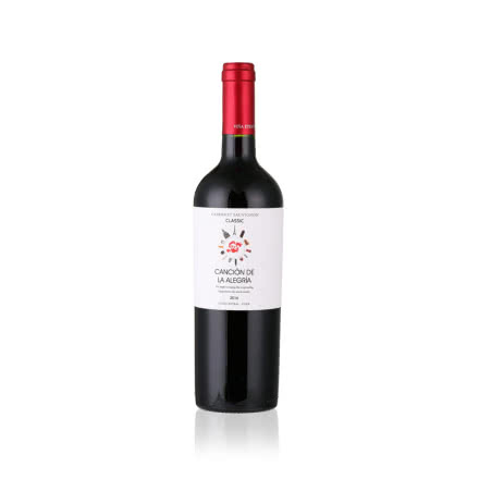 智利原瓶进口悦颂经典赤霞珠干红葡萄酒750ml