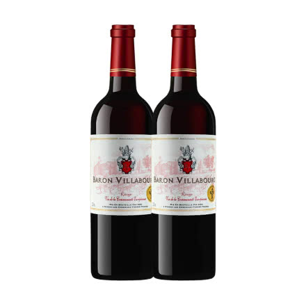 法国红酒（原瓶进口）威拉堡男爵干红葡萄酒750ml 餐酒