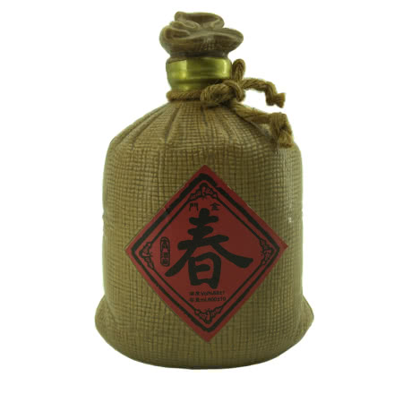 58度 1997年 春节纪念酒款 布袋瓶 台湾老酒 金门高粱