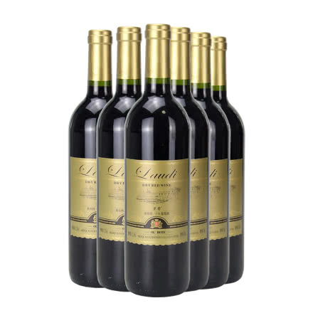 法国进口原酒葡萄酒罗蒂欧柏特干红葡萄酒750ml*6瓶整箱装