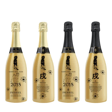 皮雷勒香槟起泡酒2018特别款包装 750ml 【两瓶装特惠】干型/半干型请备注