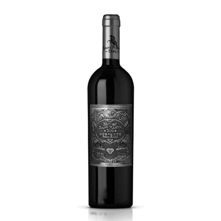 法国原酒进口圣马丁公爵干红葡萄酒 12.5%红酒（银标）送礼酒单瓶750ml