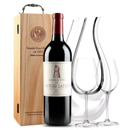 拉图古堡干红葡萄酒 大拉图 法国原瓶进口红酒 2011年 正牌 750ml
