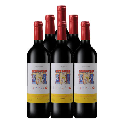 法国卡普锐斯香吻干红葡萄酒750ml（6瓶装）