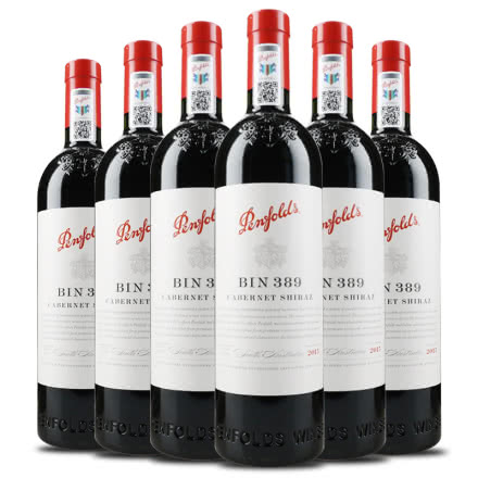 奔富BIN389干红葡萄酒 澳洲原瓶进口红酒 六瓶装 年份随机 750ml*6