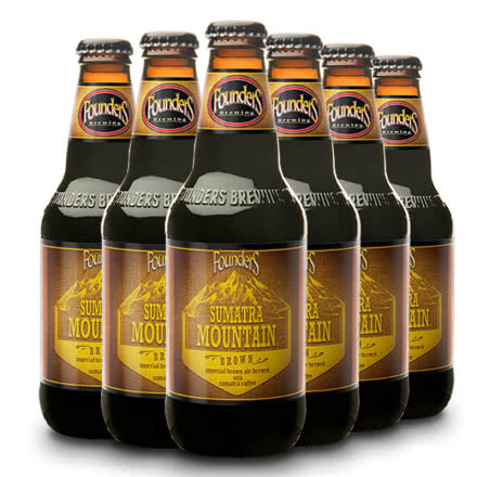 美国进口精酿 创始者苏门答腊高山棕色艾尔啤酒 355ml*6瓶