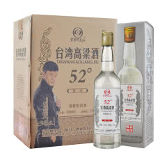 52°台湾高粱酒 清香型白酒 450ml*6瓶 整箱装
