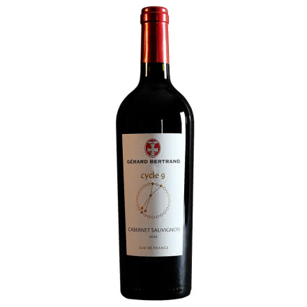 法国红酒（原瓶进口）红酒橡木桶吉哈伯通星座9 西拉干红朗格多克葡萄酒单支750ml